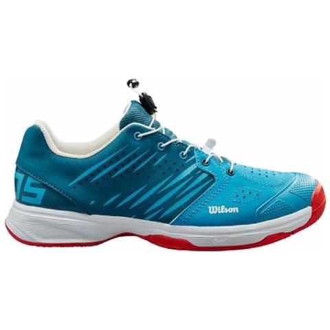 Scarpe Da Tennis Da Bambino Wilson Kaos 2.0 Ql 38113 Azzurro 36.5 - Foto 1