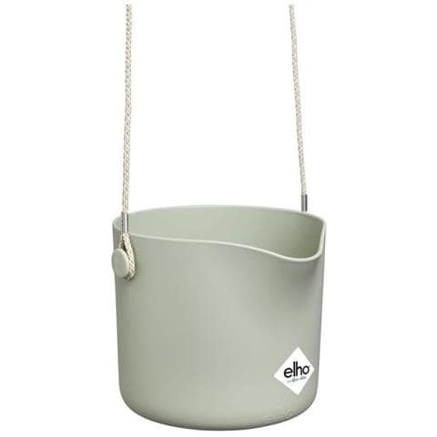 Vaso Sospeso Rotonda Verde Plastica Ø 18 Cm - Foto 1