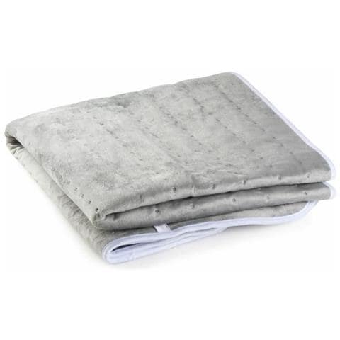 Coprimaterasso Elettrico Individuale Franela Grigio 150 X 80 Cm - Foto 6
