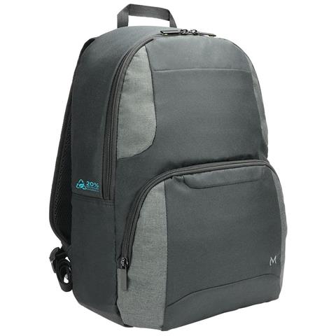 Theone Borsa Per Notebook 39,6 Cm [15.6] Zaino Grigio (theone Basic Backpack - 14-15.6inin 20 Recycled) - Foto 3
