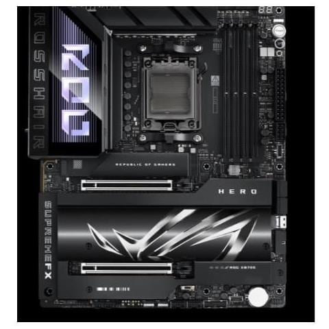 Asus Rog Crosshair X870e Hero Amd X870e Socket Am5 Atx - Foto 2