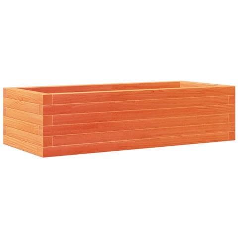 Fioriera Giardino Marrone Cera 90x40x23 cm Legno Massello Pino - Foto 10