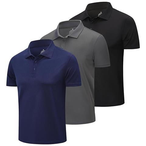 Set Di 3 Eleganti Polo Uomo - Comfort E Stile Per Ogni Occasione Rel! - Foto 1
