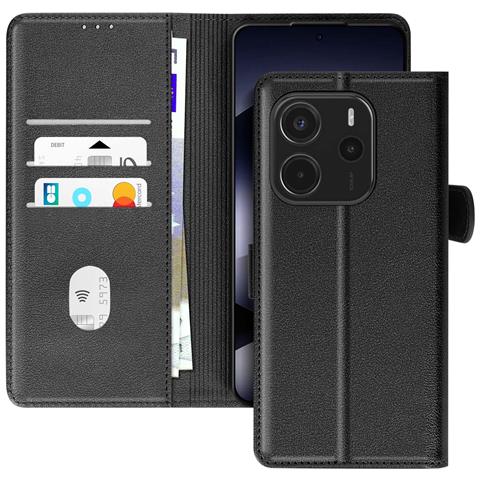 Custodia Per Redmi Note 14 4g Portafoglio Con Patta Chiusura Magnetica - Foto 1