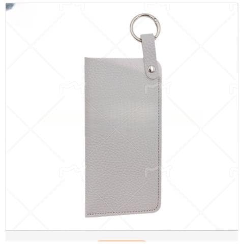 Elegante Custodia Per Occhiali Da Sole E Da Vista In Pelle Pu Grey - Foto 1