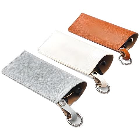 Elegante Custodia Per Occhiali Da Sole E Da Vista In Pelle Pu Grey - Foto 7