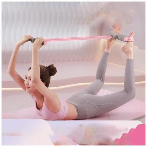 Fascia Di Resistenza Per Pedali (design A 6 Tubi) Pink - Foto 11