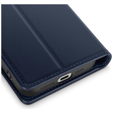 Custodia Per Iphone 16 Pro Max Con Cover Rimovibile, Blu Notte - Foto 2