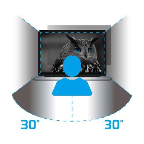 NATEC NFP-2287, 40,6 cm (16"), 16:10, Monitor/Laptop, Filtro per la privacy senza bordi per display, 2H, Lucido/Opaco - Foto 8