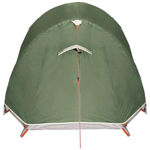 Tenda da Campeggio a Tunnel per 2 Persone Verde Impermeabile - Foto 8