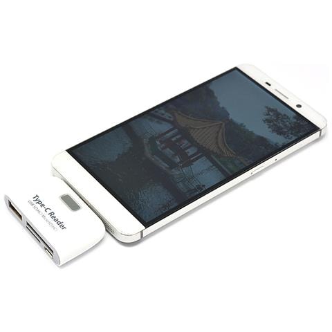 Lettore Di Schede Type-c - Hub Usb E Funzionalità Otg White - Foto 2