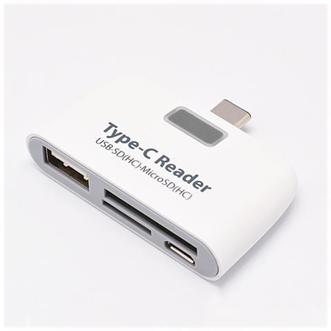 Lettore Di Schede Type-c - Hub Usb E Funzionalità Otg White - Foto 6