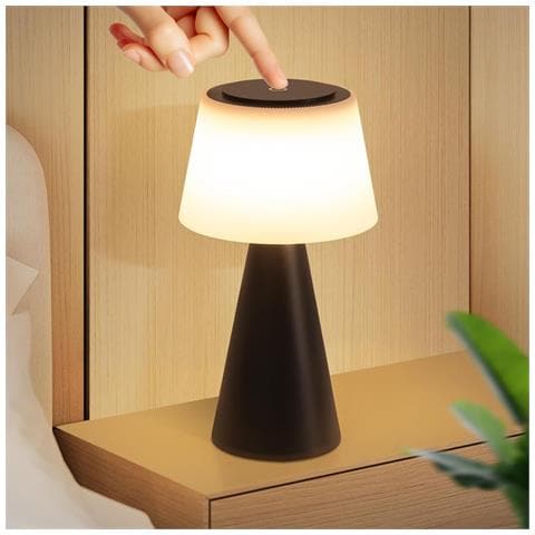 Lampada Da Tavolo A Led Dimmerabile Senza Fili Da 3600 Mah, Moderna Lampada Da Soggiorno A Batteria - Foto 2