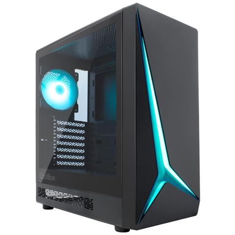 PC Gaming GA450 Star Light Midi Tower Nero - Foto 1