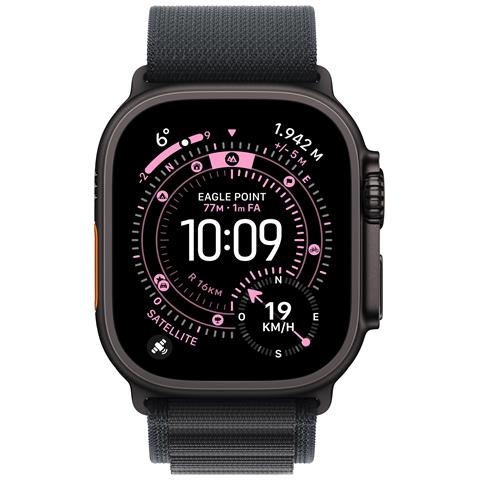 Watch Ultra 3 GPS + Cellular 49mm Cassa Titanio Nero con Alpine Loop Nero- Medium - Foto 2