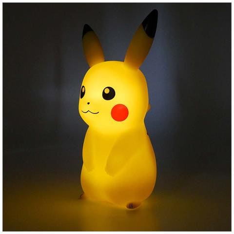 Luce Notturna Led Senza Fili 2 Modalità Di Illuminazione Pokemon Pikachu, Giallo - Foto 4