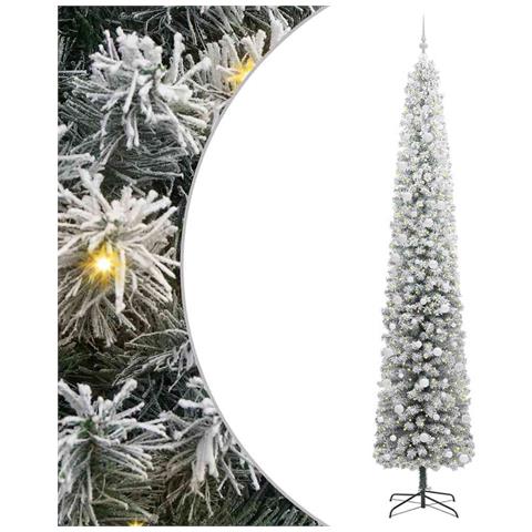 Albero di Natale artificiale con 300 LED Verde 270 cm - Foto 1