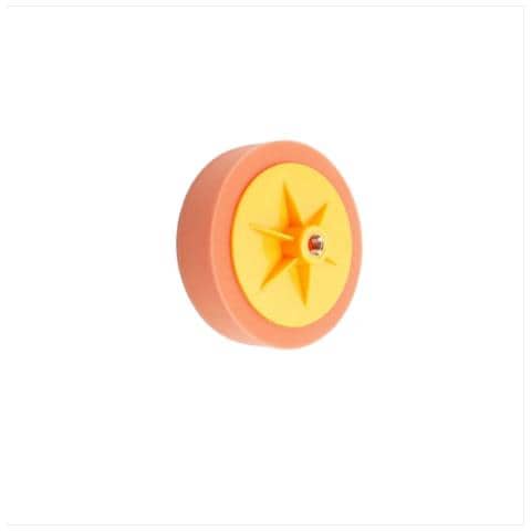 Tampone Per Lucidatura Auto Da 6 Pollici Con Foro M14 - Riparazione Graffi E Ceratura Orange - Foto 4