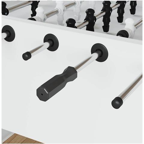 Maniglie per Tavolo da Calcio Balilla 10 pcs Nero PP - Foto 2