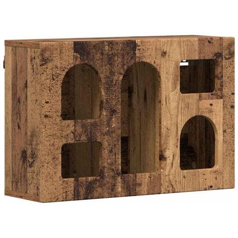Armadio pensile Legno vecchio 60 x 20 x 40 cm Legno multistrato - Foto 1