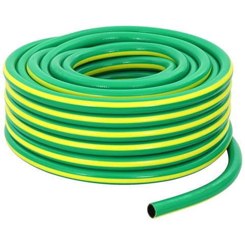 Tubo da Giardino 5-Ply Verde e Giallo 3 / 4'' 100 m PVC - Foto 1