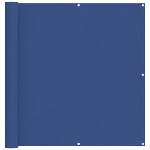 Schermo da balcone Blu 110 x 200 cm Tessuto Oxford - Foto 1