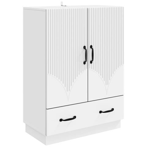 Credenza Bianco 66 x 34,5 x 92 cm Legno ingegnerizzato - Foto 1