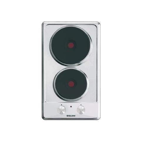 Piano Cottura GT320IX Elettrico 2 Zone Cottura da 30 cm Colore Inox - Foto 2