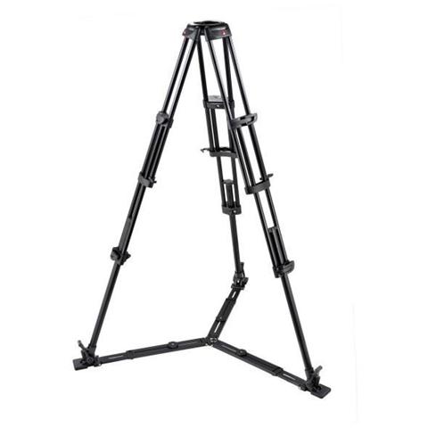 Treppiede e Base a Stella con Testa a Semisfera Altezza Max 158 cm Nero 545GB - Foto 1