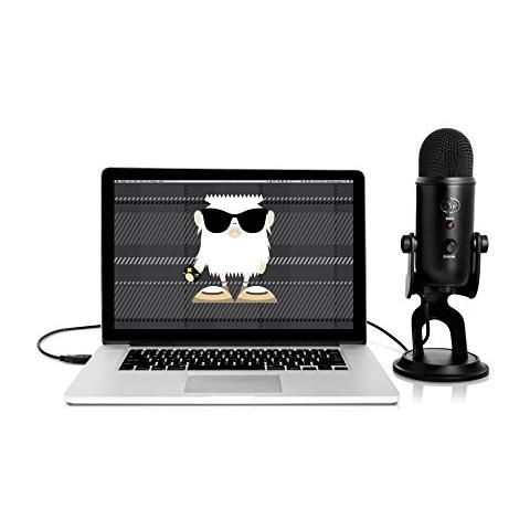 Yeti Blackout Microfono Professionale Usb per Windows e Mac Nero - Foto 3