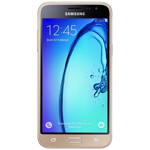 Galaxy J3 (2016) 8 GB 4G / LTE Display 5" HD Slot Micro SD Fotocamera 8 Mpx Android Tim Italia Oro - Foto 2