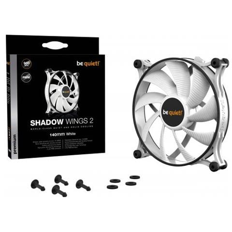 Shadow Wings 2 White Case Fan 140mm Pwm (140x140x25mm)  - Foto 8