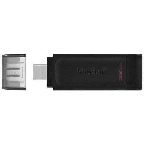 Chiavetta USB 32 GB DataTraveler 70 Interfaccia USB 3.2 Colore Nero - Foto 2
