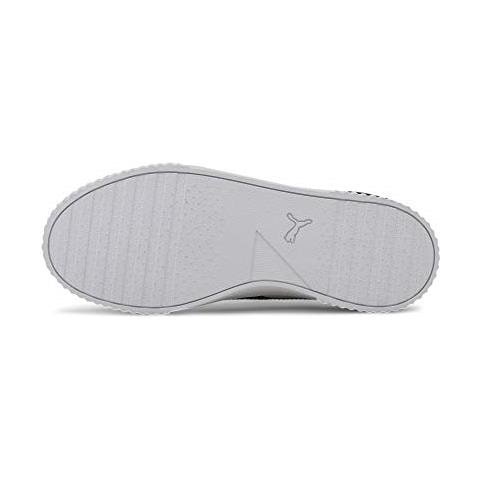 Puma Carina L, Scarpe Da Ginnastica Donna, Bianco Bianco Nero Silver, 37 Eu - Foto 2