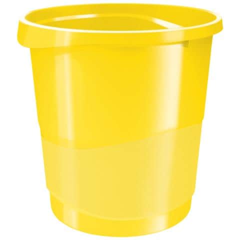 cestino gettacarte europost giallo vivida 14lt esselte - Foto 1