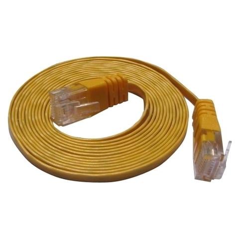 PKW-SLIM-KAT6 0.5 OR, 0,5m, Cat6, U / UTP (UTP) - Foto 1