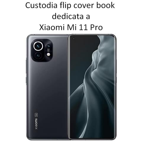 Smart Book Custodia Poket Silicone Flip Cover Case Per Huawei P50 Black - Foto 2