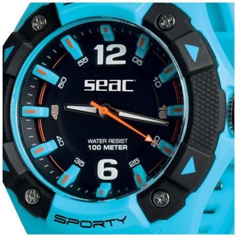Seac Orologio Sporty Azzurro Standard Gomma - Foto 2