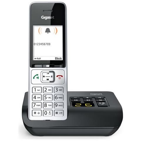 COMFORT 500A Telefono analogico /DECT Identificatore di chiamata Nero, Argento - Foto 18
