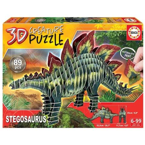 Puzzle - Puzzle 3d Creatura Stegosauro - Foto 1