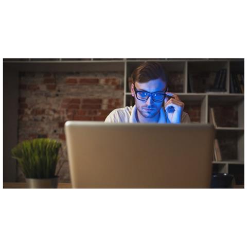 Goview Originali Occhiali Con Filtro Anti Luce Blu Uv400 Unisex Black - Foto 5