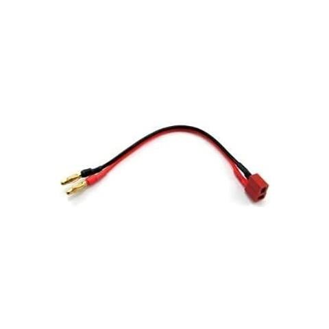 1 Pezzo Connettore Cavo Di Carica Connettore T-plug Femmina A Connettore Banana Maschio 4mm Cm 32 - Foto 1