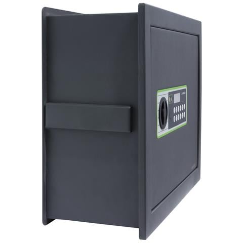 Supra 241150 Cassaforte A Muro Con Serratura A Chiave | Cassaforte Da Incaso A Parete Con Fondo Estensibile | Alto Livello Di Sicurezza | Facile Da Installare | 32 X 42 X 15/25 Cm - Foto 3