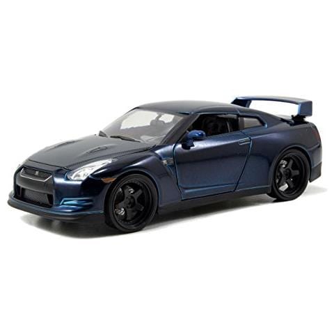 Fast & Furious Nissan Gtr Blu 1:24 Pressofuso Di - Foto 1
