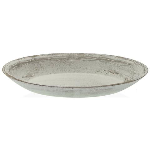 Centrotavola Bianco 17,5 X 9 X 35 Cm - Foto 1