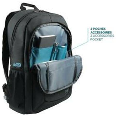 Mobilis 003064 Borsa Per Laptop 39,6 Cm [15.6] Zaino Nero (theone Backpack 14-15.6in Blue - Zip 30 Recycled) - Foto 1