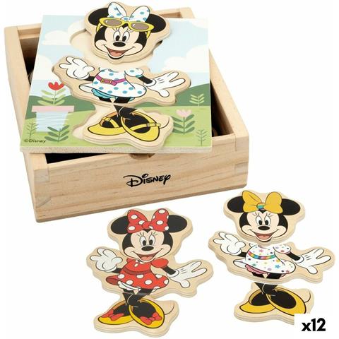 Puzzle Di Legno Per Bambini Disney + 2 Anni 19 Pezzi (12 Unità) - Foto 1