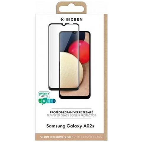 Salvadisplay In Vetro Temperato Per Samsung A02s 2.5d Antigraffio, Trasparente - Foto 5