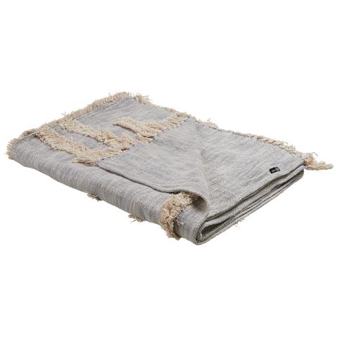 Coperta Hospet Cotone 130 X 180 Cm Grigio - Foto 2