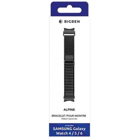 Cinturino Per Galaxy Watch 4/4 Classic / 5/5 Pro / 6/6 Classic Alpine Loop, Nero - Foto 2